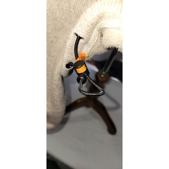 Orvis Trout Bum Mens Large Beige Full Zip Long Sleeve Outdoor Pockets Sweater - Picture 8 of 13